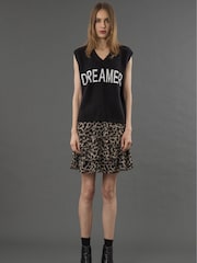 Religion Natural Decoy Mini Skirt With Frill Detail - Image 6 of 6