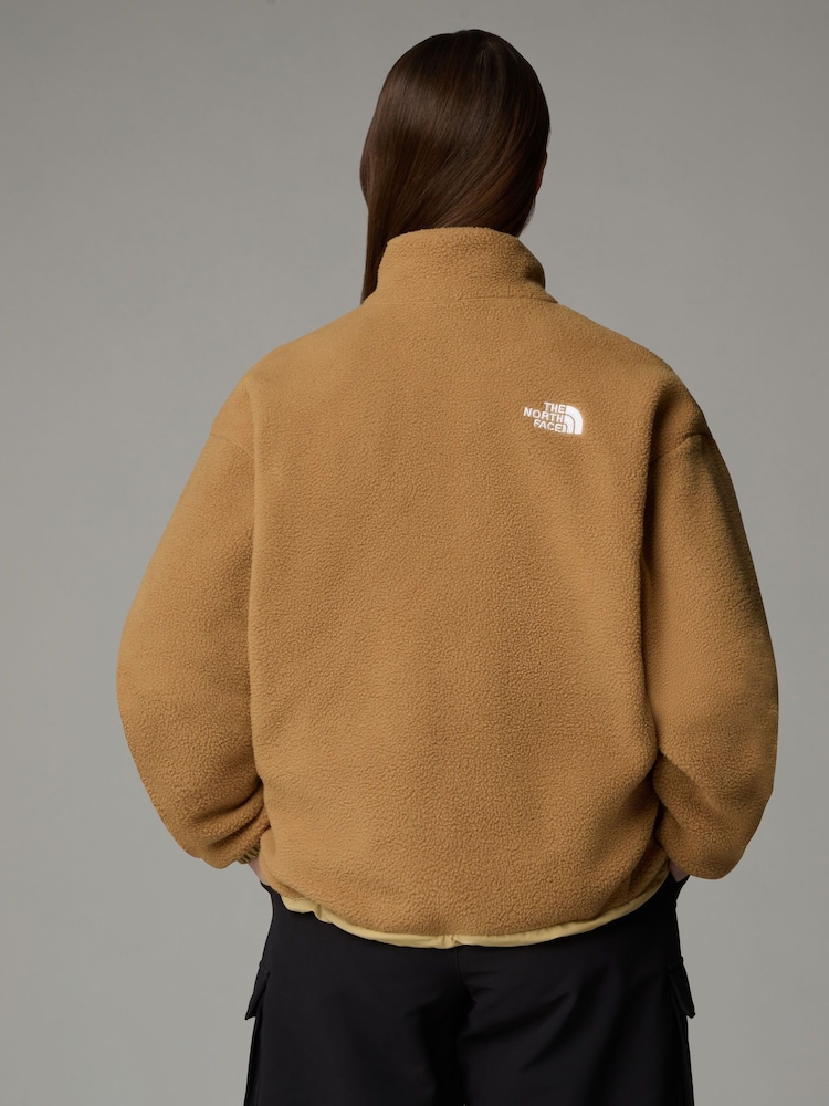 The North Face Brown Yumiori Full Zip Fleece - Image 2 of 5 The North Face Brown Yumiori Full Zip Fleece - Image 2 of 5