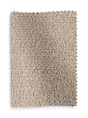 Natural Cosy Borg Super Thermal Eyelet Curtains - Image 5 of 6