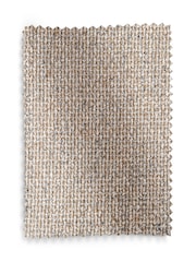 Natural Chunky Marl Textured Eyelet Lined Curtains - Image 5 of 5