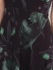 Religion Green Time Maxi Halterneck Dress With Tie Sash - Image 6 of 6