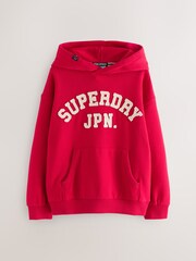 Superdry Red Hoodie - Image 1 of 6