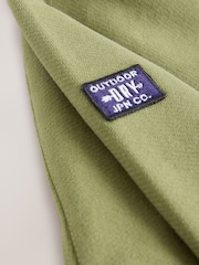 Superdry Khaki Green Hoodie - Image 7 of 9