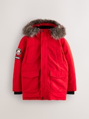 Superdry Red Everest Parka Coat - Image 11 of 13