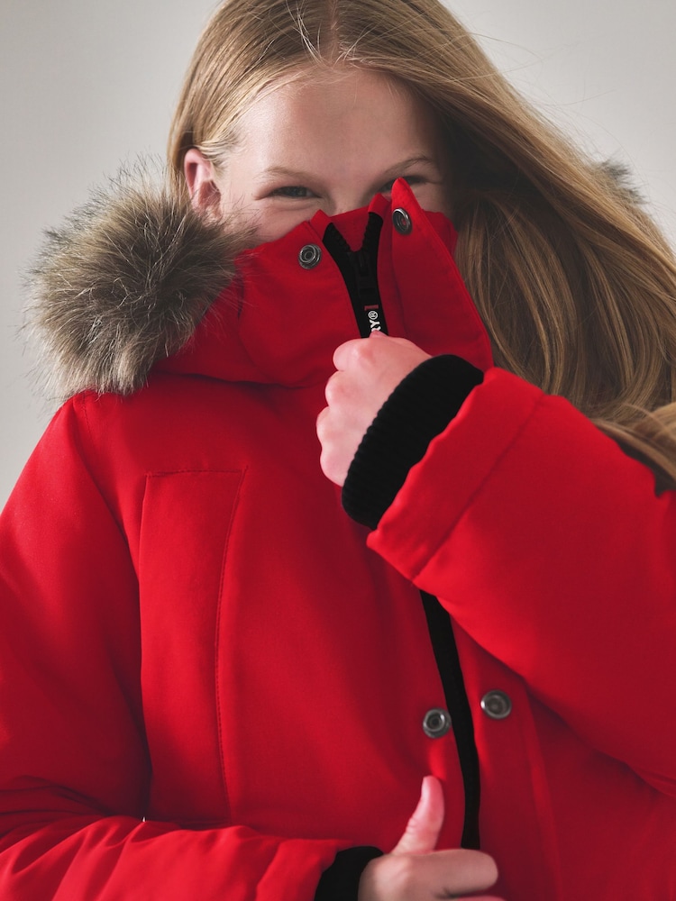 Superdry Red Everest Parka Coat - Image 2 of 13