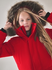 Superdry Red Everest Parka Coat - Image 5 of 13