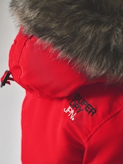 Superdry Red Everest Parka Coat - Image 6 of 13