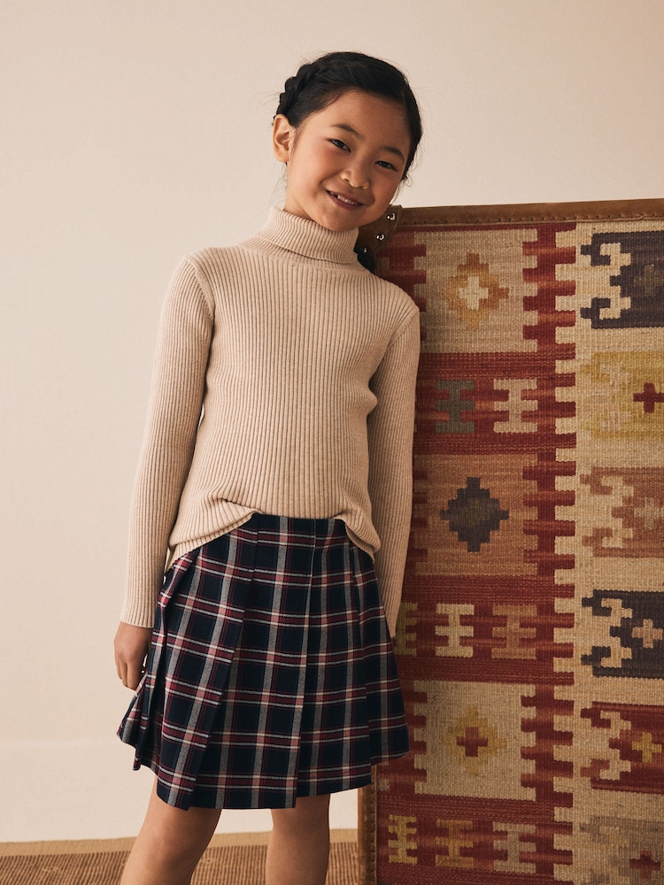 Oatmeal Roll Neck Knit Jumper (3-16yrs) - Image 2 of 4