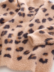 Leopard Animal Fluffy Jumper (3-16yrs) - Image 8 of 8