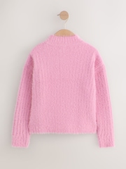 Pink Fluffy Jumper (3-16yrs) - Image 2 of 4