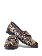 Animal - Moda in Pelle Elarra Mocassins planos com acabamento em bridão - Imagem 3 de 4