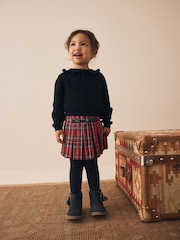 Navy Cashmere Blend Jumper (3mths-7yrs) - Image 1 of 4