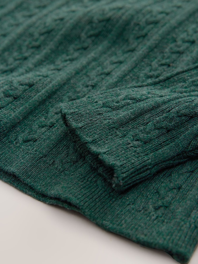 Verde oscuro - Suéter de cuello vuelto (3 meses - 10 años) - Imagen 7 de 7