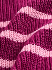 Pink Bow Stripe V-Neck Cardigan (3mths-7yrs) - Image 9 of 9