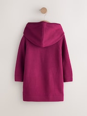 Temno rdeča - Obleka z žepom spredaj Character (12mesecev-7let) - Slika 7 iz 10