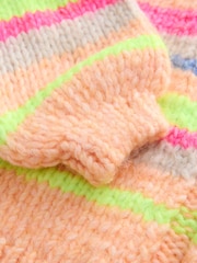 Multi Stripe Chunky Knit Cardigan (3-16yrs) - Image 3 of 4