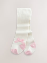 Baker by Ted Baker 2 Piece Pink Knitted Mesh Dresses & Tights Set - Image 15 of 17