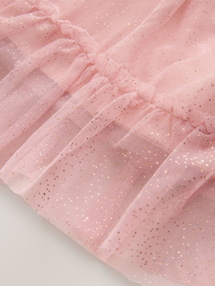 Pink Knitted Occasion Dress (3mths-10yrs) - Image 4 of 4