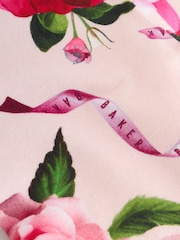 Baker by Ted Baker 3 Piece Pink Borg Gilets T-Shirts & Printed Leggings Set - Image 19 of 19