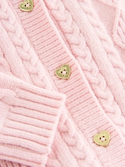 Baker by Ted Baker 2 Piece Bow Knitted Cardigan & Leggings Set - Image 4 of 6