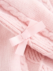 Baker by Ted Baker 2 Piece Bow Knitted Cardigan & Leggings Set - Image 5 of 6