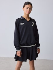 Baker by Ted Baker 2 Piece Varsity Sweat Top & Skirt Set - Image 1 of 14