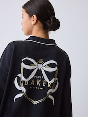 Baker by Ted Baker 2 Piece Varsity Sweat Top & Skirt Set - Image 5 of 14