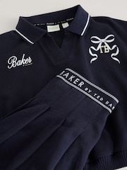 Baker by Ted Baker 2 Piece Varsity Sweat Top & Skirt Set - Image 9 of 14