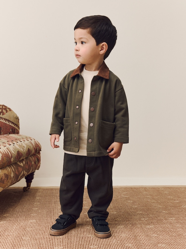 Green T-Shirt And Joggers 3 Piece Set (3mths-7yrs) - Image 1 of 3