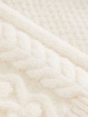 Ecru Cable Knitted Jumper (3mths-7yrs) - Image 8 of 8