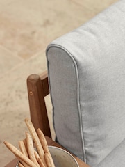 Cox & Cox Light Teak Turin Versatile Garden Day Bed - Image 11 of 12
