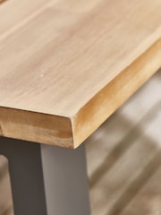 Cox & Cox Light Teak Albany Garden Dining Set - Image 6 of 6