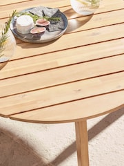 Cox & Cox Natural Vichy Garden Corner Set - Image 2 of 13