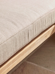 Cox & Cox Natural Vichy Garden Corner Set - Image 8 of 13