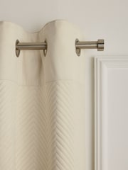 Natural Cream Madison Super Thermal Eyelet Curtains - Image 5 of 6
