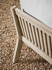 Cox & Cox Natural Taupe Turin Versatile Garden Day Bed - Image 4 of 6
