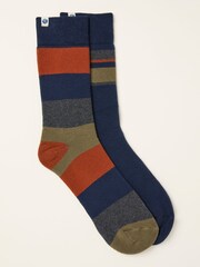 FatFace Multi Colour 2 Pairs of Thermal Socks - Image 1 of 2