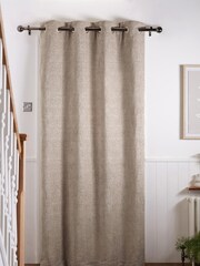 Natural Eyelet Super Thermal Eyelet Door Curtain - Image 2 of 4