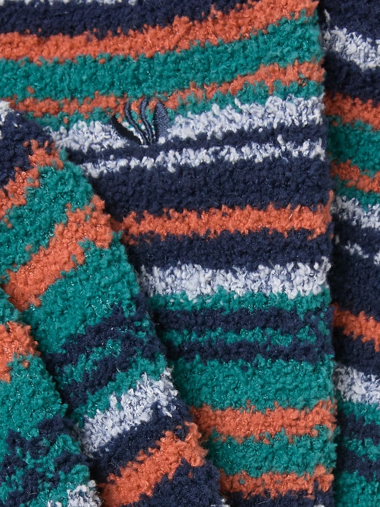 FatFace Blue Striped Cosy Socks - Image 2 of 2