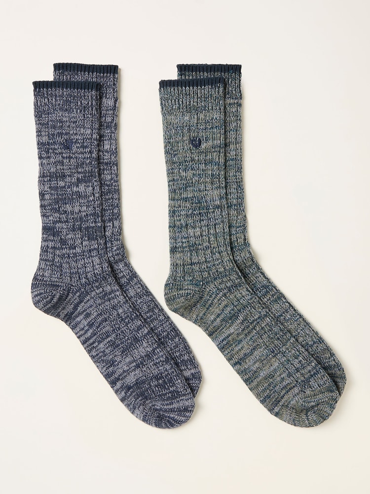 FatFace 2 Pares de Socks - Imagem 2 de 2