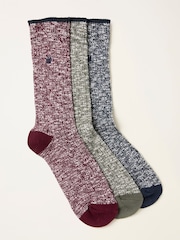 FatFace 3 Pares de Socks - Imagem 1 de 2