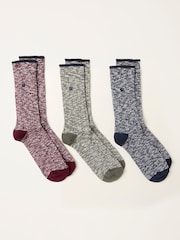 FatFace 3 Pares de Socks - Imagem 2 de 2
