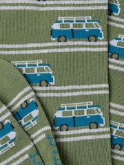 FatFace Green Campervan Socks - Image 2 of 2