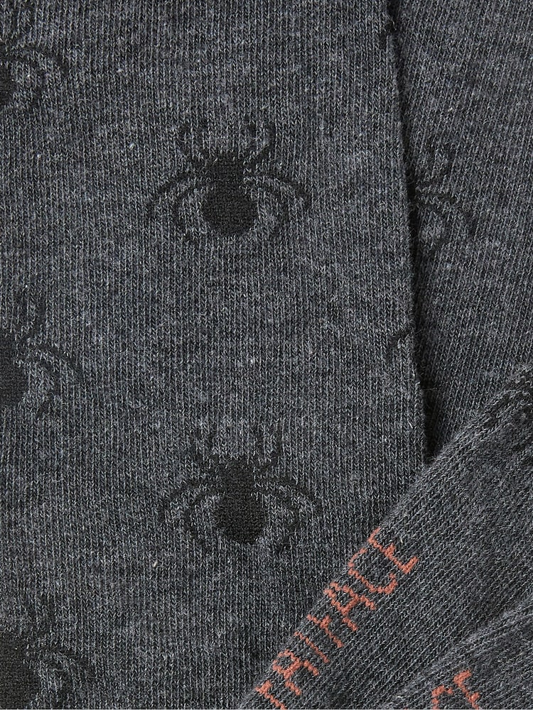 FatFace Grey Spider Socks - Image 2 of 2