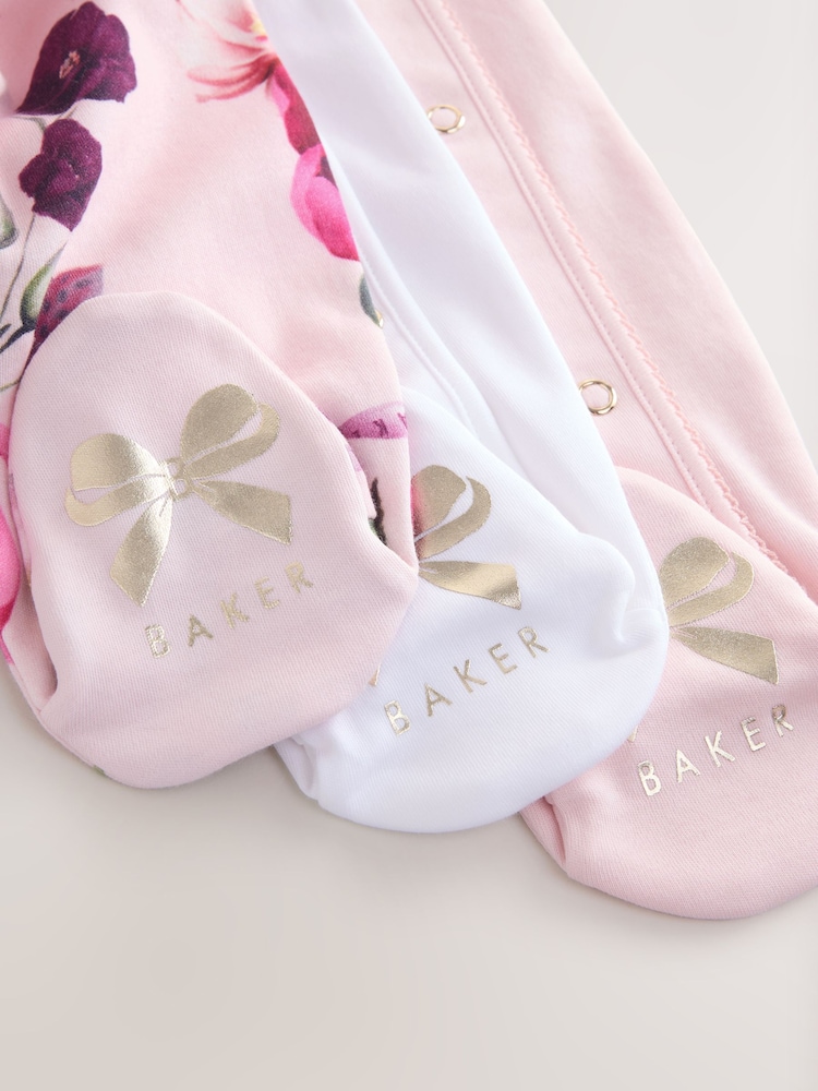 Baker by Ted Baker Sleepsuits 3 Pack - Image 10 of 10