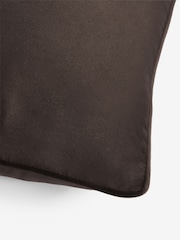 Brown 40 x 59cm Matte Velvet Cushion - Image 3 of 3