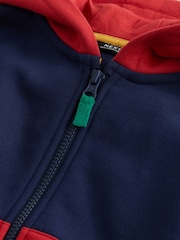 Bright Colourblock Zip Through Hoodie (3mths-7yrs) - Image 3 of 4