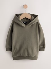 Khaki Green Long Sleeve Soft Touch Hoodie (3mths-7yrs) - Image 1 of 5