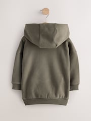 Khaki Green Long Sleeve Soft Touch Hoodie (3mths-7yrs) - Image 2 of 5