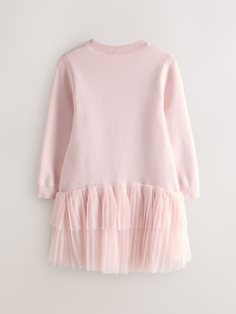 Buy Baker by Ted Baker Pink Knitted Mesh Tulle Hem Dress from Next Jordan Buy Baker by Ted Baker Pink Knitted Mesh Tulle Hem Dress from Next Jordan